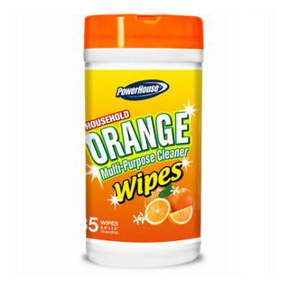PowerHouse Wipes Household Orange Multi-Purpose Cleaner