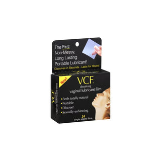 Vcf Vaginal Lubricant Film Dissolving - 24 ct