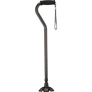 Nova Ortho Med Sugarcane With Offset Handle Black