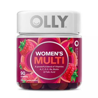 OLLY Women's Multi Gummy Vitamins - Blissful Berry Flavor, 90 Count (45-Day Supply)