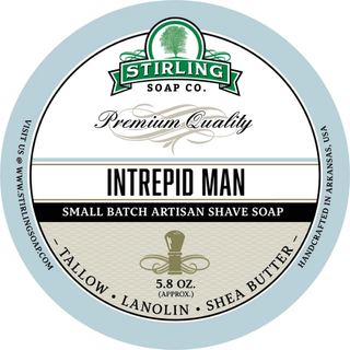 Stirling Soap Co. Intrepid Man Shaving Collection