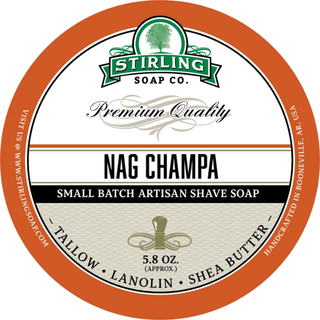 Stirling Soap Co. Nag Champa Shaving Collection