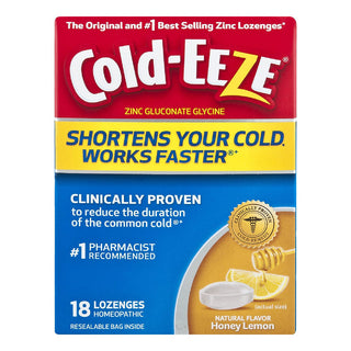 Cold-Eeze Zinc, Lozenges, Honey Lemon