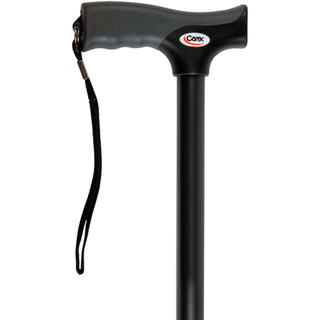 Carex Cane Derby Soft Grip Black