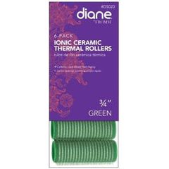 Diane Ionic Ceramic Thermal Rollers 3/4 In Green