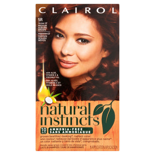 Natural Instincts Clairol Hair Color, 22, Medium Auburn Brown