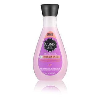 Cutex Strength Shield Nail Polish Remover Liquid  6.7 Oz