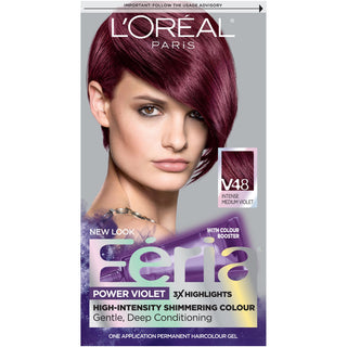 Feria Loreal Hair Color Intense Medium Violet V48