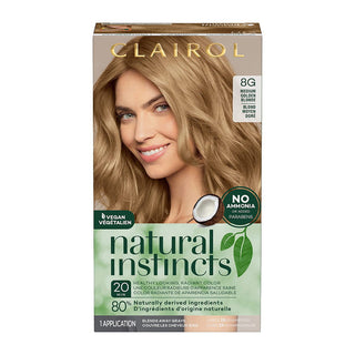 Natural Instincts Clairol Hair Color, 04, Medium Golden Blonde