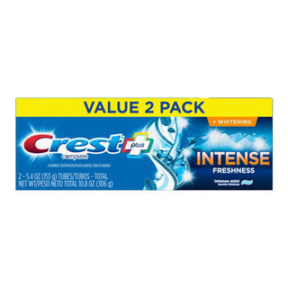 Crest Toothpaste Complete Whitening Plus Intense Freshness 2 X 153 G - Pasta Do Zębów