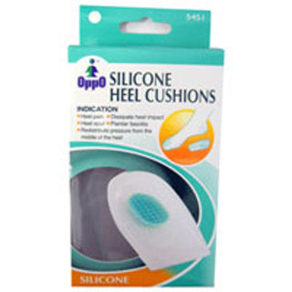 Oppo Foot Care Silicone Gel Heel Cup With Cushion, Size: Large, Model No : 5451 - 1 Pair