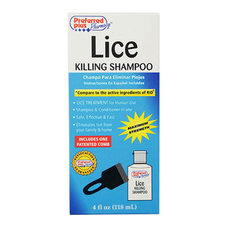 Preferred Plus Los Piojos De La Matanza Champú 4 Oz