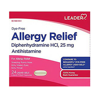 Leader Health Care Dye-Free Allergy Relief