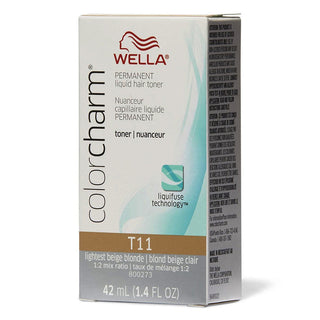 Wella Color Charm Liquid Toner T11 Lightest Beige Blonde