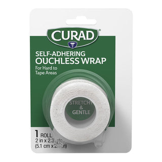 Curad Ouchless Tape – 2" x 2.3 Yards, Pain-Free Adhesive Medical Tape, 1 Count