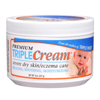 Premium Triple Cream Severe Dry Skin And Eczema Care, 8 Oz