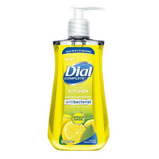 Dial Complete Antibacterial Liquid Hand Soap, Lemon & Sage, 7.5 Fl Oz