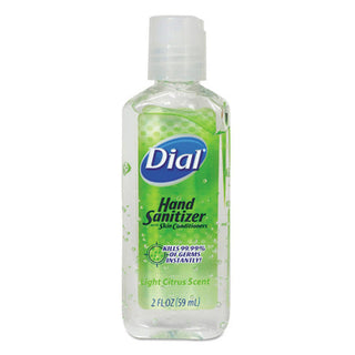 Dial Antibacterial Hand Sanitizer, Light Citrus Scent - 2 Oz
