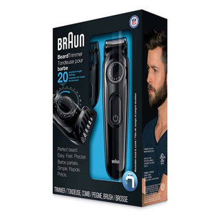 Braun BT3020 Men's Rechargeable Electric Beard Trimmer