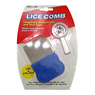Health Enterprises Acu-Life Lice Comb With 5X Magnifier