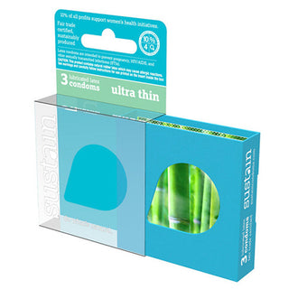 Sustain Natural Condoms, Ultra Thin