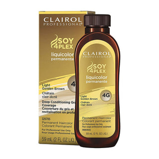 Clairol Professional Liquicolor Permanent 4G Light Golden Brown 2 Ounce (59ml)