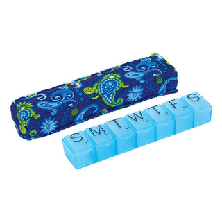 Carex Apex Pill Organizer With Decorative Sleeve, Medium