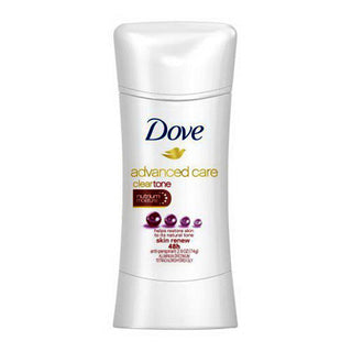 Dove Advanced Care Clear Tone Skin Renew Antiperspirant Deodorant 2.6 Oz
