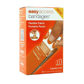 Adventure Medical Easy Access Bandages Flexible Fabric Portable Packs, Assorted