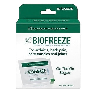 Biofreeze Cold Therapy Pain Relief Gel On The Go Singles