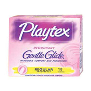 Playtex Simply Gentle Glide Tampons, Scented, Regular Absorbency, 20ct