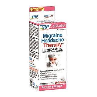 TRP Company The Relief Products Migraine Headache Therapy Tablets