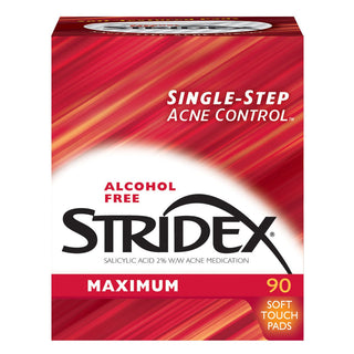 Stridex Acne Pads, Maximum, Alcohol Free