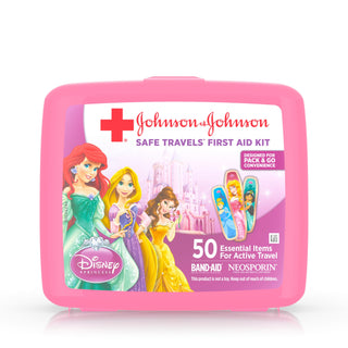 Johnson & Johnson Disney Princess Safe Travels First Aid Kit