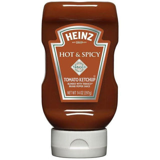 Heinz Hot And Spicy Tabasco Tomato Ketchup, 14 Oz Bottle