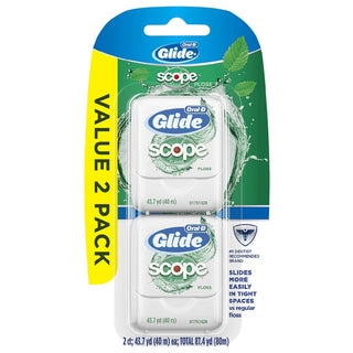 Oral-B Glide Scope Flavor Floss, 40 Mts