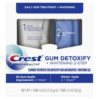 Crest Pro Health Daily Gum Treatment + Whitening Gel, 2 Step