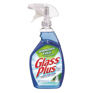 Glass Plus Spring Waterfall Scent Cleaner 32 Oz Liquid