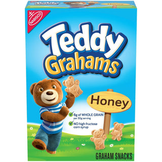Teddy Grahams Nabisco Honey Graham Snacks 10 Oz. Box