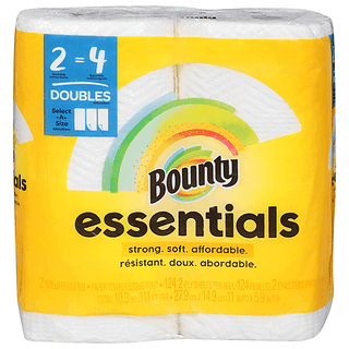 Bounty Paper Towels, Select-A-Size, Double Roll, 2-Ply