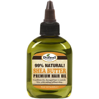 Difeel Sunflower Premium Natural Hair Oil [Shea Butter] 2.5Oz