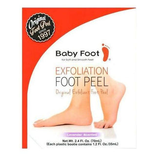 Baby Foot Exfoliation Foot Peel Lavender Scent 2.4 fl oz