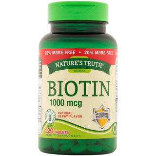 Nature's Truth Biotin, 1000 Mcg, Tablets
