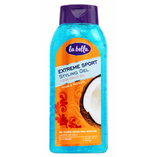 Bilo La Bella Extreme Sport Styling Gel + Coconut Oil 22 Oz