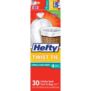 Hefty Twist Tie Small Can Liner