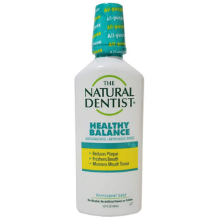 Natural Dentist Healthy Balance All Purpose Rinse Peppermint Sage – 16 Fl Oz