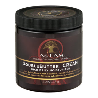As I Am Double Butter Cream Classic Rich Daily Moisturizer 8 Oz