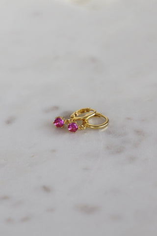 ROUND BIRTHSTONE HUGGIES