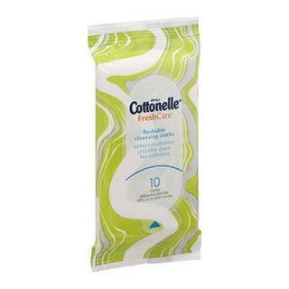 Cottonelle Fresh Care Flushable Cleansing Cloths Travel Pack