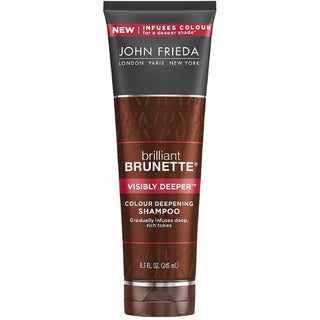 John Frieda Shampoo, Color Deepening, Midnight Brunette 8.3 Fl Oz